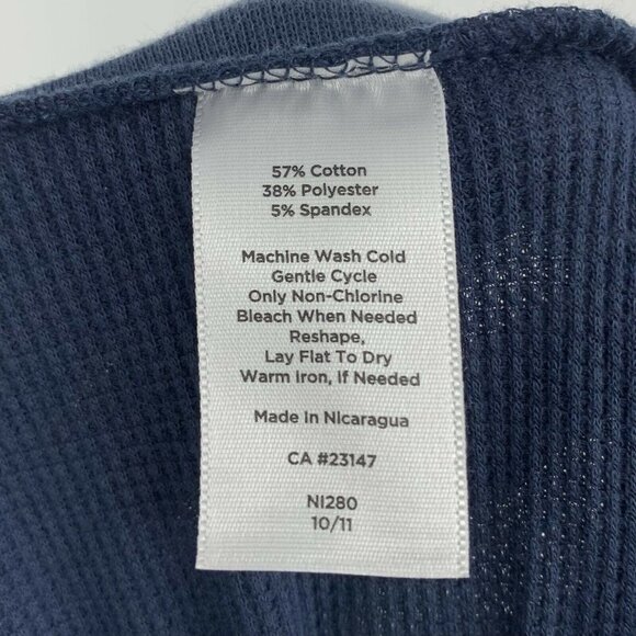 Talbots Waffle Knit Wide Leg Sweat Pants Size XS Pajama Bottoms Lounge Comfort - Picture 8 of 8